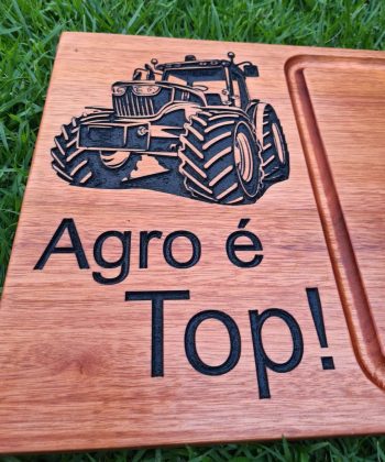 Tábua de carne O Agro é Top