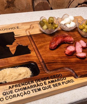 Tábua de churrasco personalizada